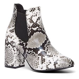 Express Snakeskin boots